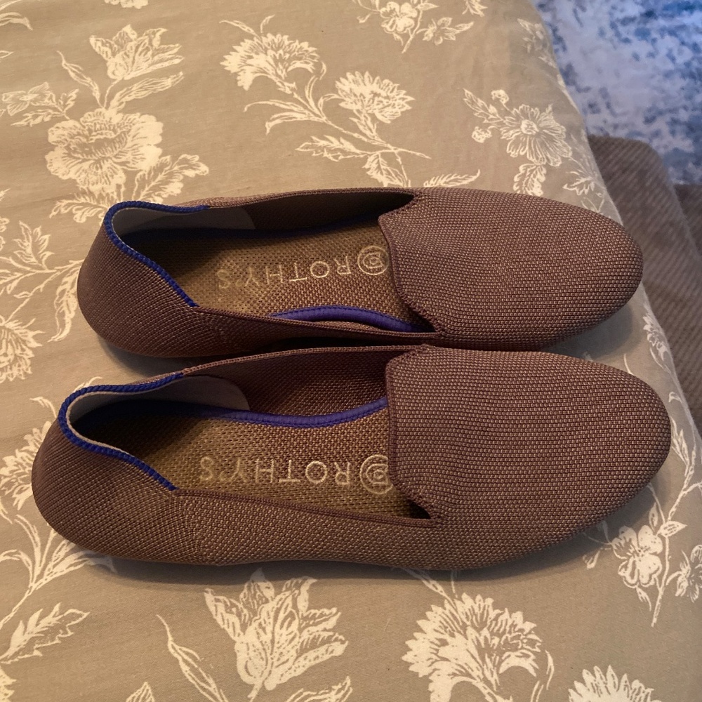 Gray Rothys Loafers - Picture 2 of 3